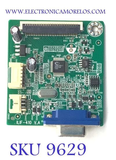 MAIN PARA MONITOR DELL / NUMERO DE PARTE 790H81300600R00 / 492A01B01300R08 / MODELO D2015HF